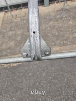 Land Rover Defender 90, Series 2/3 Hood Stick set, genuine for truck cab