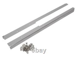 Land Rover Defender / Series 2 & 3 Brushed Stainless Steel Door Threshers Fronts