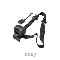 Land-Rover Defender & Series 2 door Front Seat belt & Buckle Kit BLACK