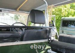 Land Rover Defender or Series Soft Top Front Seat Belt Bar Exmoor