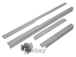 Land Rover Defender/series 2&3 Brushed Stainless Steel Door Threshers Front/rear