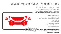 Land Rover Discovery 17-2023 3M PRO Series PreCut Paint Protection Clear Bra PPF