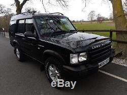 Land Rover Discovery 2 Series 3 TD5 GS 7 seats 4 wheel drive in black