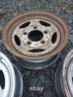 Land Rover Discovery Mk 1 Tdi Series Qty 4 Steel Wheels RIMS 16 7J NTC5193