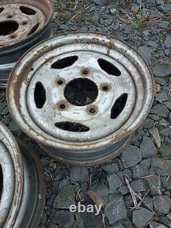 Land Rover Discovery Mk 1 Tdi Series Qty 4 Steel Wheels RIMS 16 7J NTC5193