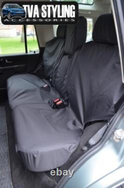 Land Rover Discovery Seat Covers Series 2 Rear Seats Black