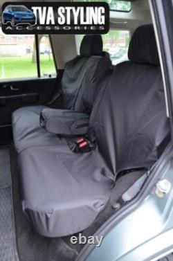 Land Rover Discovery Seat Covers Series 2 Rear Seats Black
