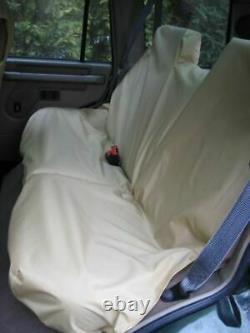 Land Rover Discovery Series 1 Waterproof Beige Sand Front and Rear Seat Covers