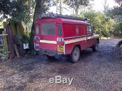 Land Rover Fire Engine Series 2A