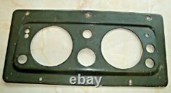 Land Rover Late Series 1, Early Series 2 Dash panel / Instrument Panel