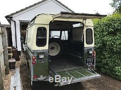 Land Rover SWB 1972 series 3 with galvanised chassis