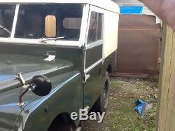 Land Rover Series 1 1956 86 roadworthy and rare