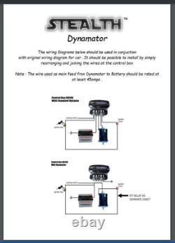 Land Rover Series 1 2 2a Alternator Dynamo Dynamator 45Amp Positive Earth C39 40