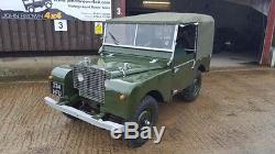 Land Rover Series 1 80 1949 Lights Behind The Grill