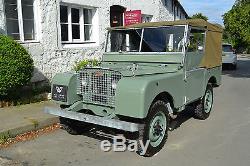 Land Rover Series 1 80 1949 Lights Behind the Grille in Great Condition