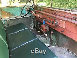 Land Rover Series 1 80 1950 LHD 1600cc NADA Survivor, so rust free & original