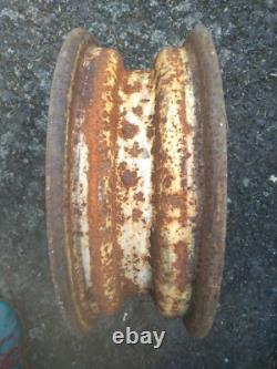 Land Rover Series 1 80 86 88 one Original SWB wheel rim 231601 Dunlop 963