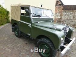 Land Rover Series 1 80 inch, Soft Top, Totally Restored