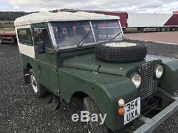 Land Rover Series 1 86 1955 Galvanised Chassis & Bulkhead 2.25 petrol