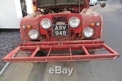 Land Rover Series 1 86 Barn Find Restoration Project