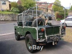 Land Rover Series 1 86 galvanised chassis