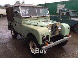 Land Rover Series 1 88 inch 4x2 Ex Ministry