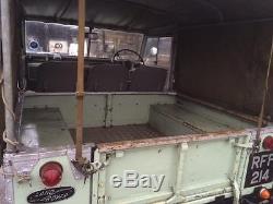 Land Rover Series 1 88 inch 4x2 Ex Ministry