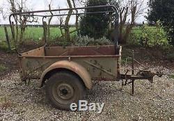 Land Rover Series 1 BROCKHOUSE Trailer BT-8 SXF Field Cable Party 80 86 88