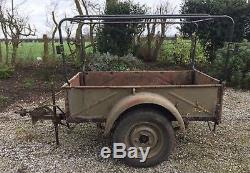 Land Rover Series 1 BROCKHOUSE Trailer BT-8 SXF Field Cable Party 80 86 88