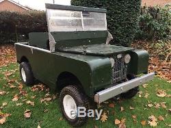 Land Rover Series 1 Replica Childrens Electric Ride On Car, Project Toylander