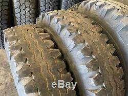+++Land Rover Series 1 Steel Wheels With Tyres 231601 X5++