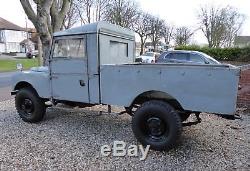Land Rover Series 1, Tax and MOT exempt, 1956, petrol, 109'', 1 former owner
