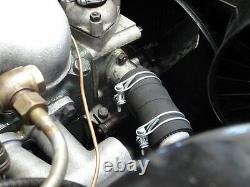 Land Rover Series 1 Woven Hoses & Double Wire Clips 1948-54 (Complete Set)