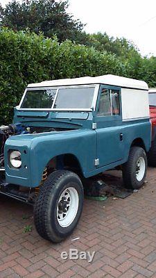 Land Rover Series 2A 88 Galvanised Coil Sprung Chassis Project