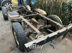 Land Rover Series 2A Lightweight Air Portable Rolling Chassis