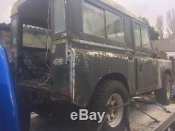 Land Rover Series 2A Project spares