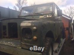 Land Rover Series 2A Project spares