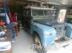Land Rover Series 2A SWB Historic Project Vehicle with V5