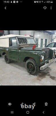 Land Rover Series 2A restoration project 1969