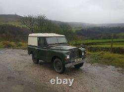 Land Rover Series 2A restoration project 1969