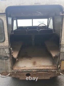 Land Rover Series 2A restoration project 1969