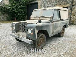 Land Rover Series 2A restoration project 1969