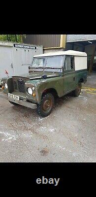 Land Rover Series 2A restoration project 1969