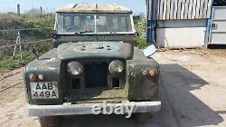 Land Rover Series 2 1960 SWB 2.25 Petrol Project