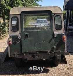 Land Rover Series 2 1960 project Petrol (Loosely reassembled for photo)