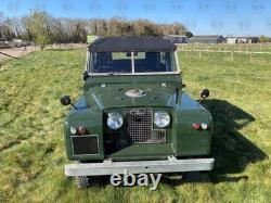 Land Rover Series 2 2A 3 88 Canvas Hood Black 1 Rear Window 1958-1985 C1015N