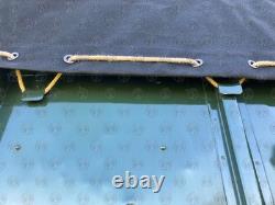 Land Rover Series 2 2A 3 88 Canvas Hood Black 1 Rear Window 1958-1985 C1015N