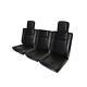Land Rover Series 2, 2a & 3 Black Deluxe Vinyl Front Seats With Headrests