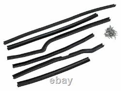 Land Rover Series 2, 2A & 3 Front Door Seal & Rivet Kit Left Hand