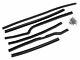 Land Rover Series 2, 2a & 3 Front Door Seal & Rivet Kit Left Hand